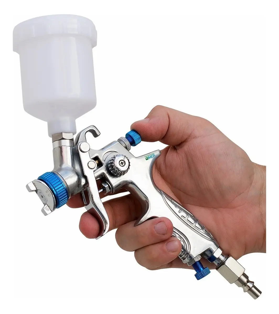 Pistola Micro Pintura Retoque Profissional Hvlp Pro 535 — foto 2