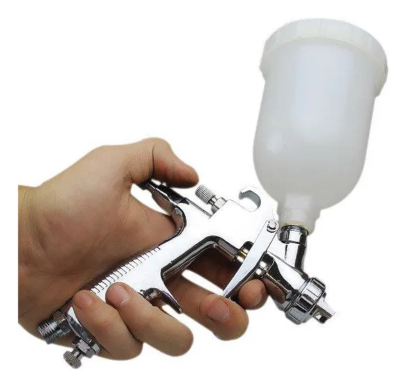 Pistola de Pintura Bico 1.2mm Caneca 250ml — foto 4
