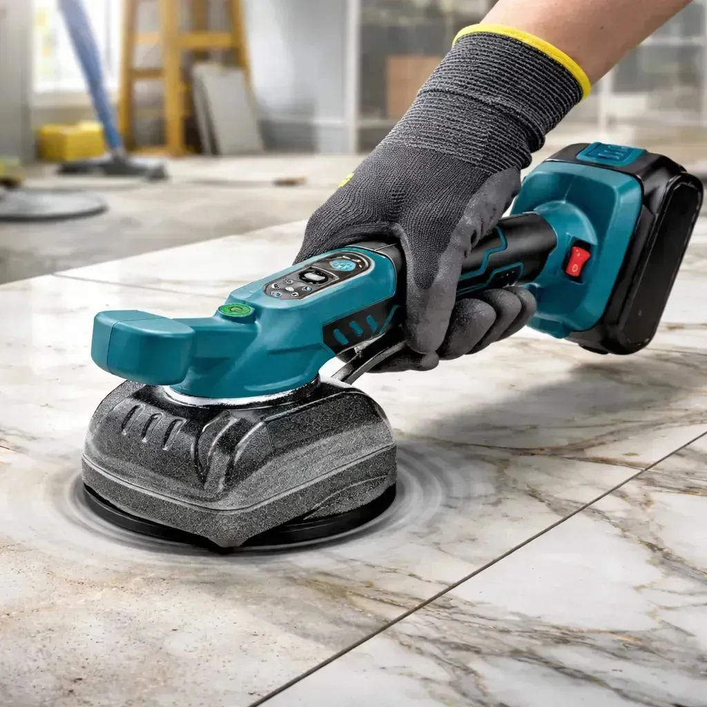 Maquina De Assentar Piso Porcelanato Vibradora Profissional — foto 4