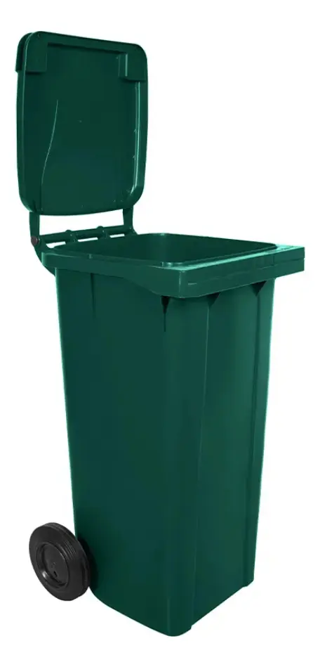 Lixeira De Lixo 120 Litros C/ Rodas — foto 4